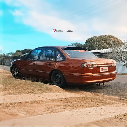 Installed view -  Holden Commodore VN VP VR VS Rear Roof Spoiler - HIC Premium