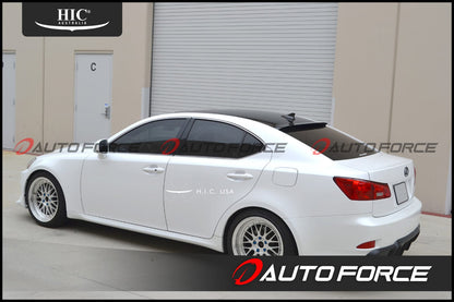 Installed view -  Lexus IS250 IS300 IS350 Rear Roof Spoiler 2006-2012 - HIC Premium
