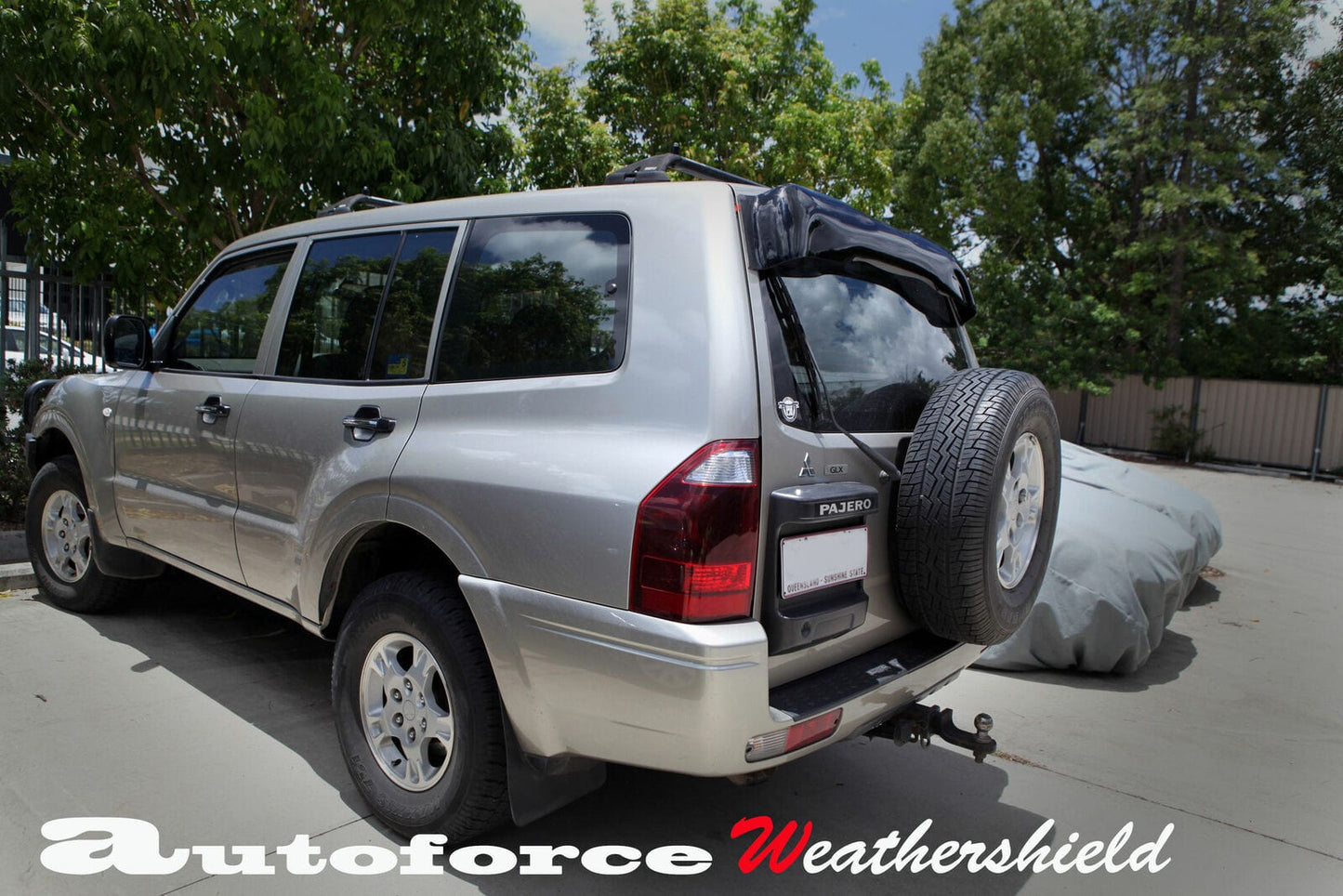 Mitsubishi Pajero NM/NP Rear Roof Spoiler 2000-2006, Stylish Durable Upgrade