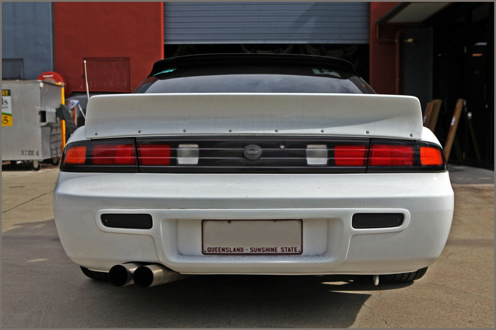 Nissan S14 200SX Rear Roof Spoiler 1995-1998, Stylish Durable