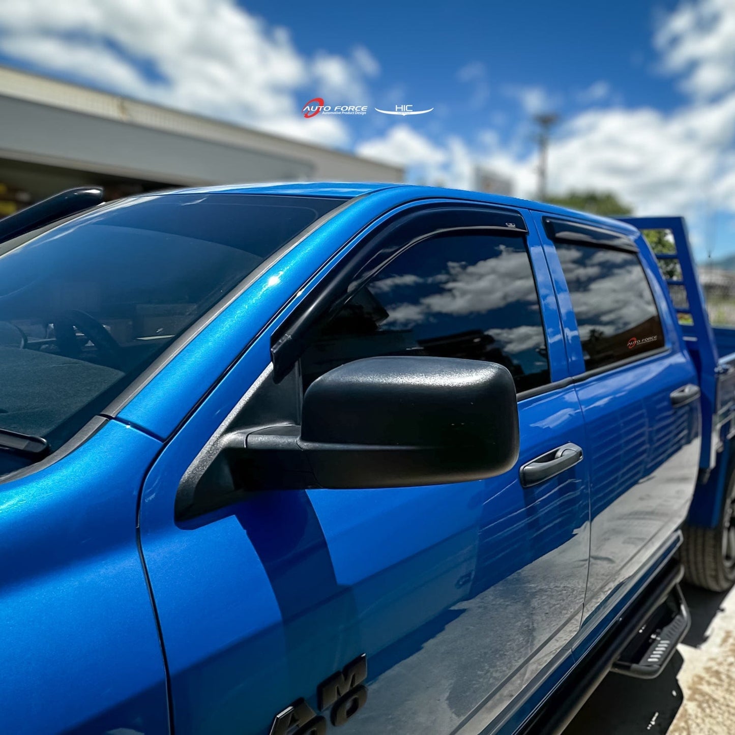 Dodge Ram DS Crew Cab Weather Shields 2009-2018 Durable Stylish UV Protection