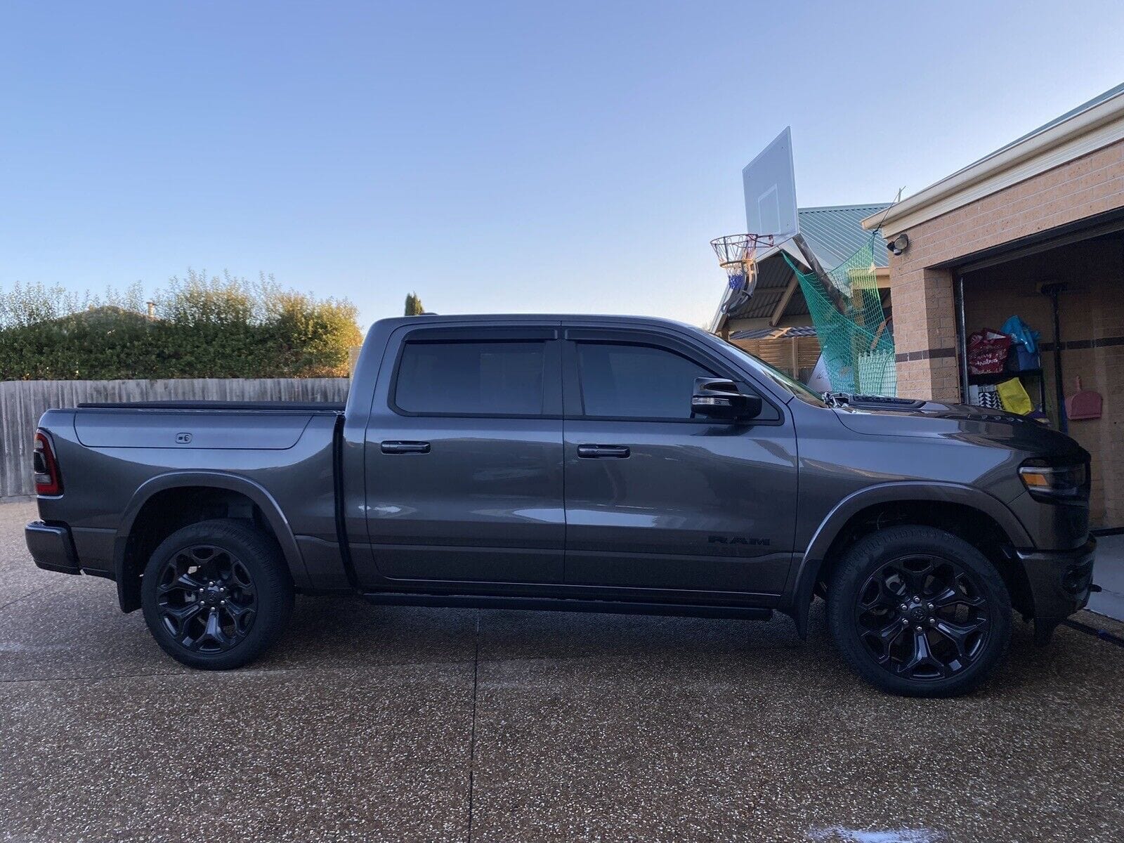 Dodge Ram DT Crew Cab Weather Shields 2019-Onwards, UV-Resistant, Stylish, Added Comfort