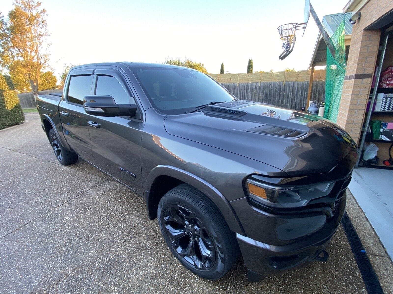 Dodge Ram DT Crew Cab Weather Shields 2019-Onwards, UV-Resistant, Stylish, Added Comfort