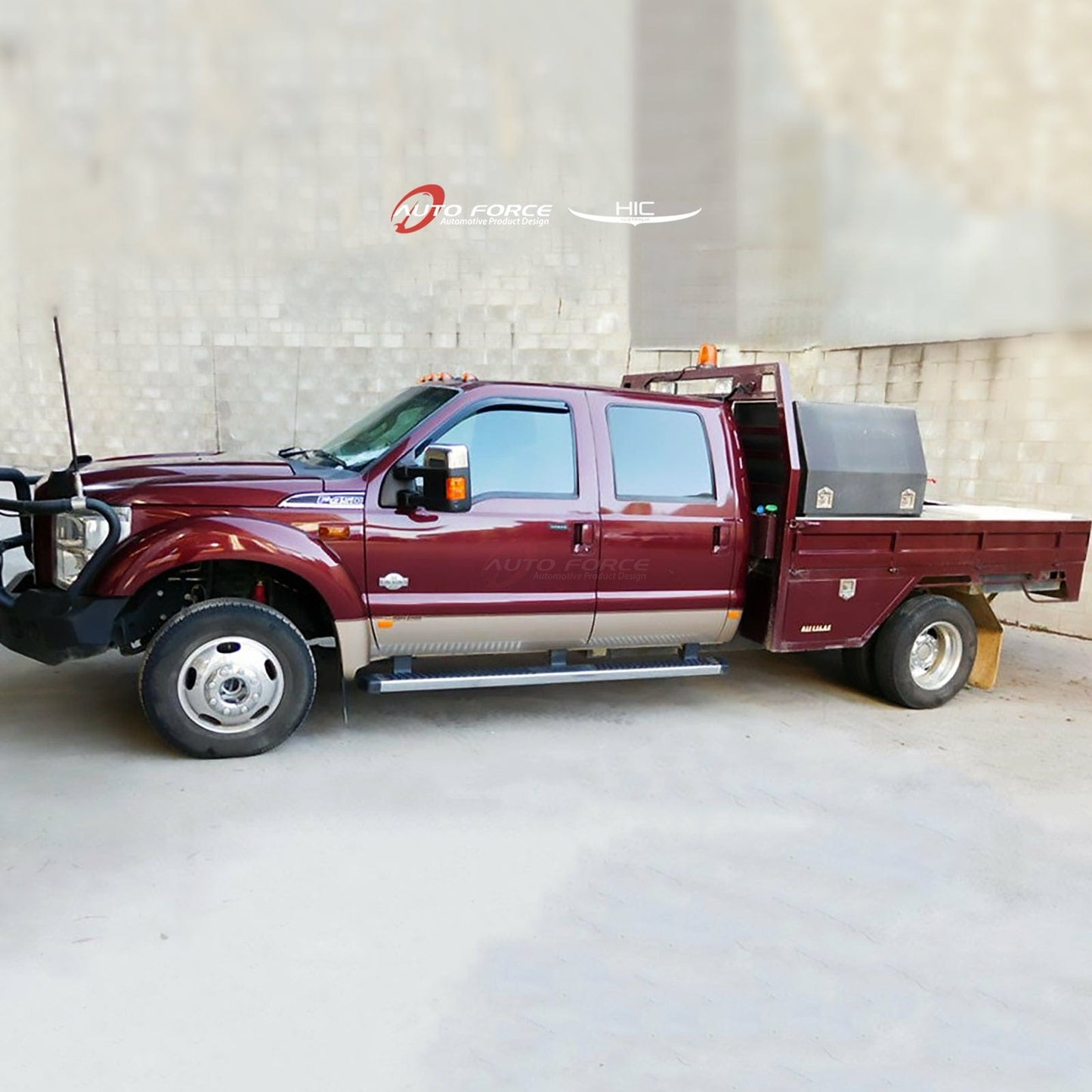 Ford F250/F350/F450/F550 Weather Shields, UV-Resistant, Stylish, Enhanced Durability