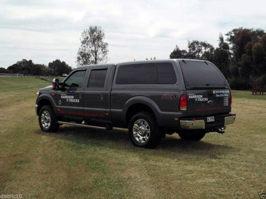 Ford F250/F350/F450/F550 Crew Cab Weather Shields, Premium Rain, UV Protection, Durable