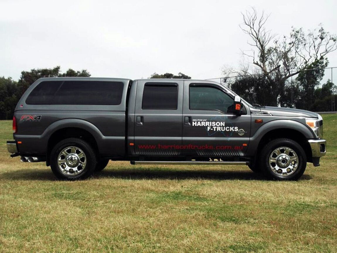 Ford F250/F350/F450/F550 Crew Cab Weather Shields, Premium Rain, UV Protection, Durable