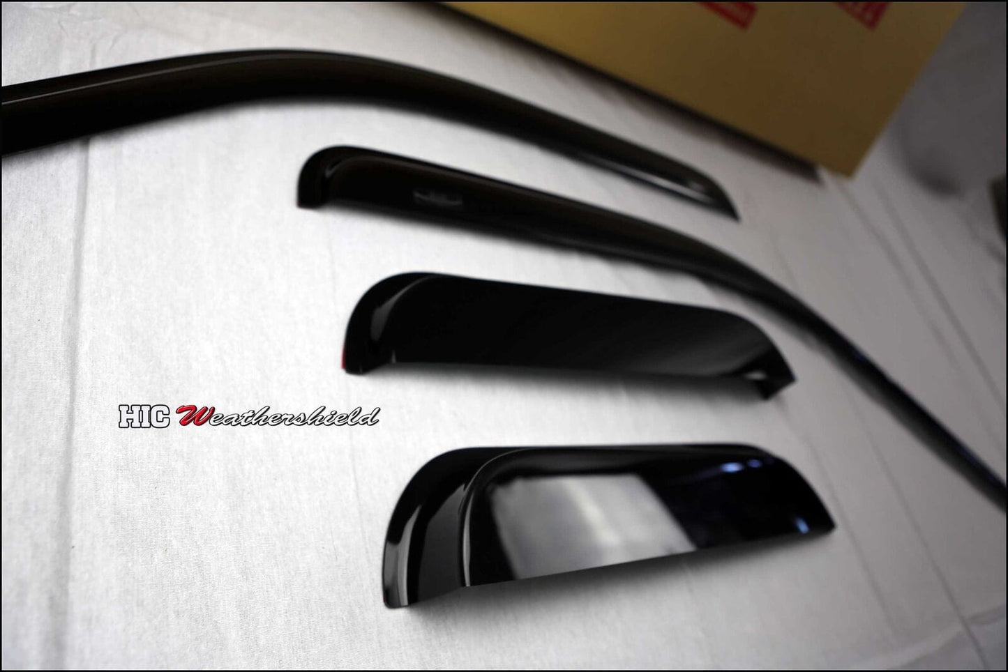 Ford F250/F350/F450/F550 Extra Cab Weather Shields, Superior Quality, Stylish, Long-Lasting