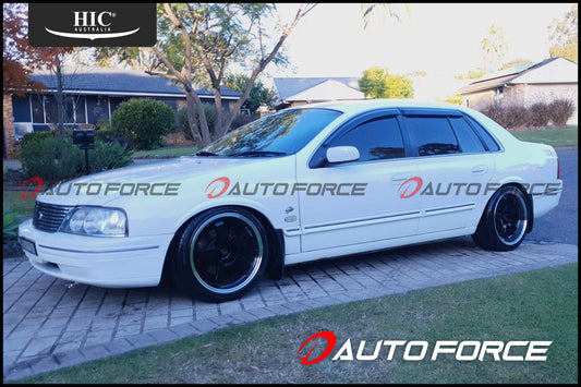
                          Installed view -  Ford Fairlane Ghia Weather Shields - HIC Premium
                      