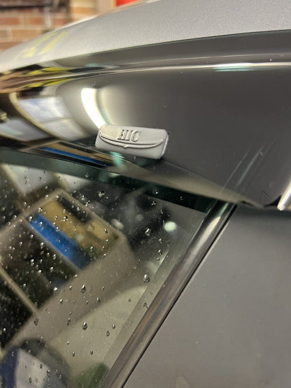 Installed view -  Ford Falcon BA BF AU Wagon Weather Shields - HIC Premium