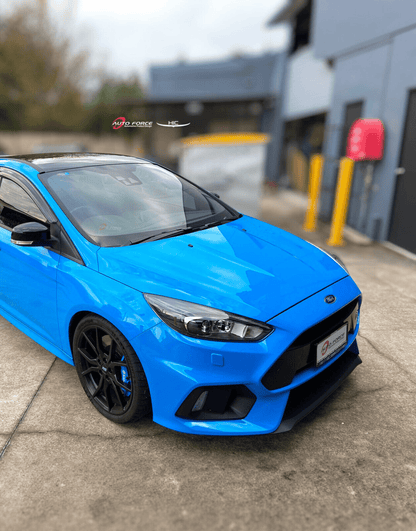 Installed view -  Ford Focus LW LZ Sedan Weather Shields 2012-2018 Front Set - HIC