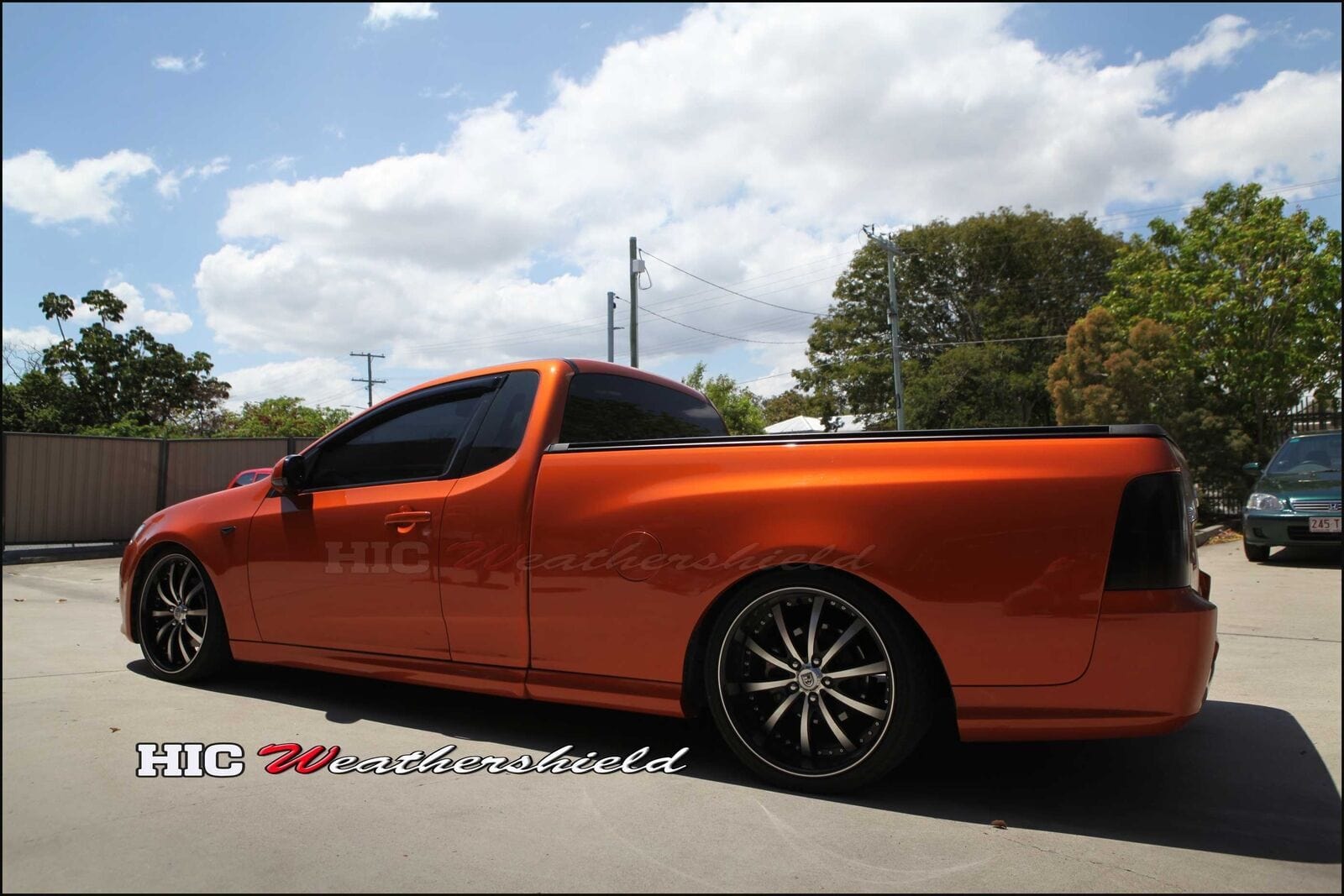 Ford Falcon FG Ute Base Ecolpi R6 XR8 Weather Shields, Durable, Stylish Protection, All-Weather