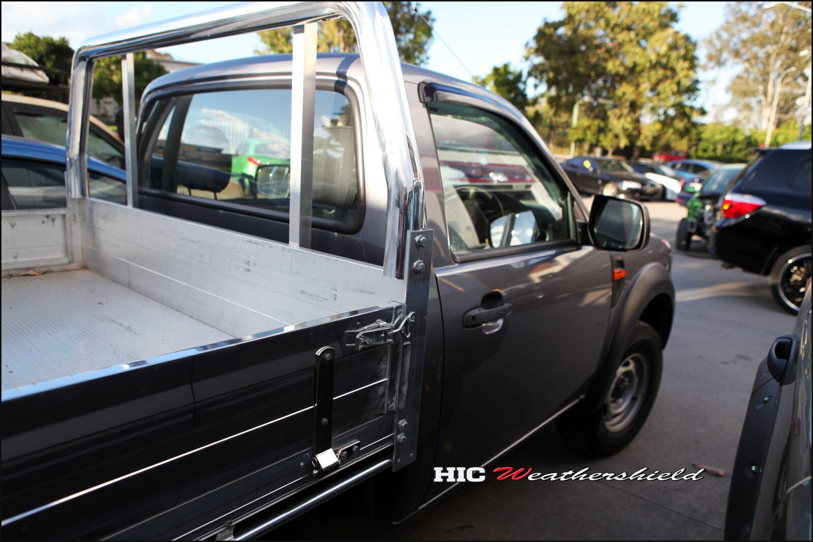 Ford Ranger PK Single Cab Weather Shields 2006-2012, Durable, Stylish, UV Protection