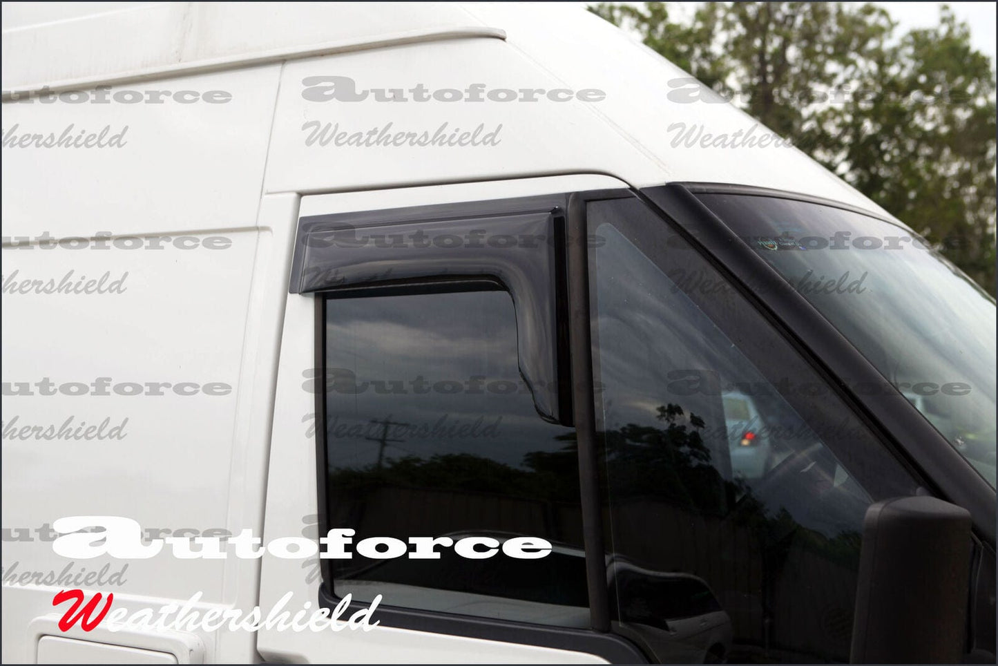 Ford Transit Van Weather Shields 2000-2013, Durable, Stylish UV Protection, All-Weather