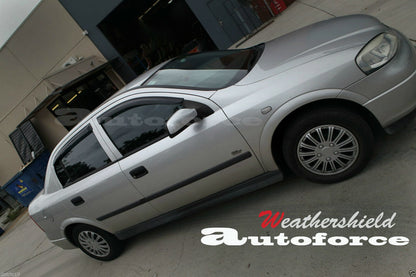 Holden Astra Weather Shields 1998-2005 HIC AUS, High-Quality, Aesthetics, UV-Resistant