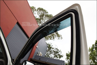 Holden Colorado Crew Cab 2008-2012 Weather Shields, Premium Rain, UV Protection, Durable