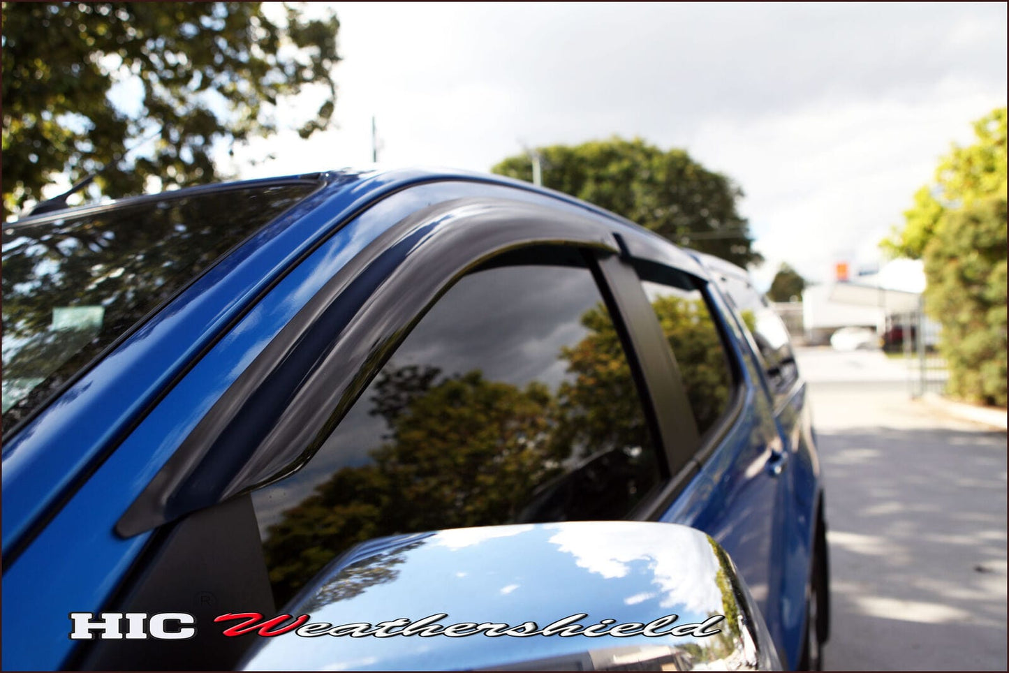 Holden Colorado Weather Shields 2012-2020, Premium Rain, UV Protection, Stylish