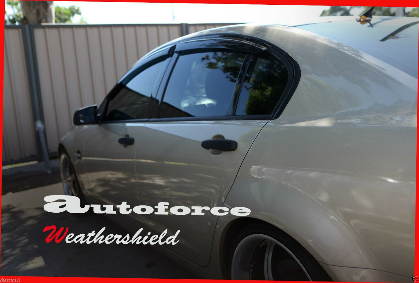 Holden Commodore VE Lumina Omega SS Weather Shields HIC AUS, Superior Quality, Stylish