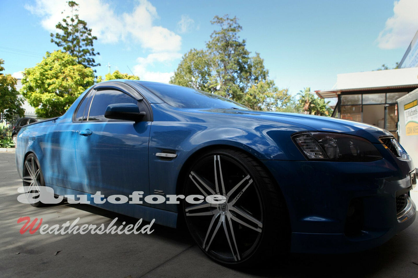 Holden Commodore VF Ute Weather Shields, UV-Resistant, Stylish Design, Long-Lasting