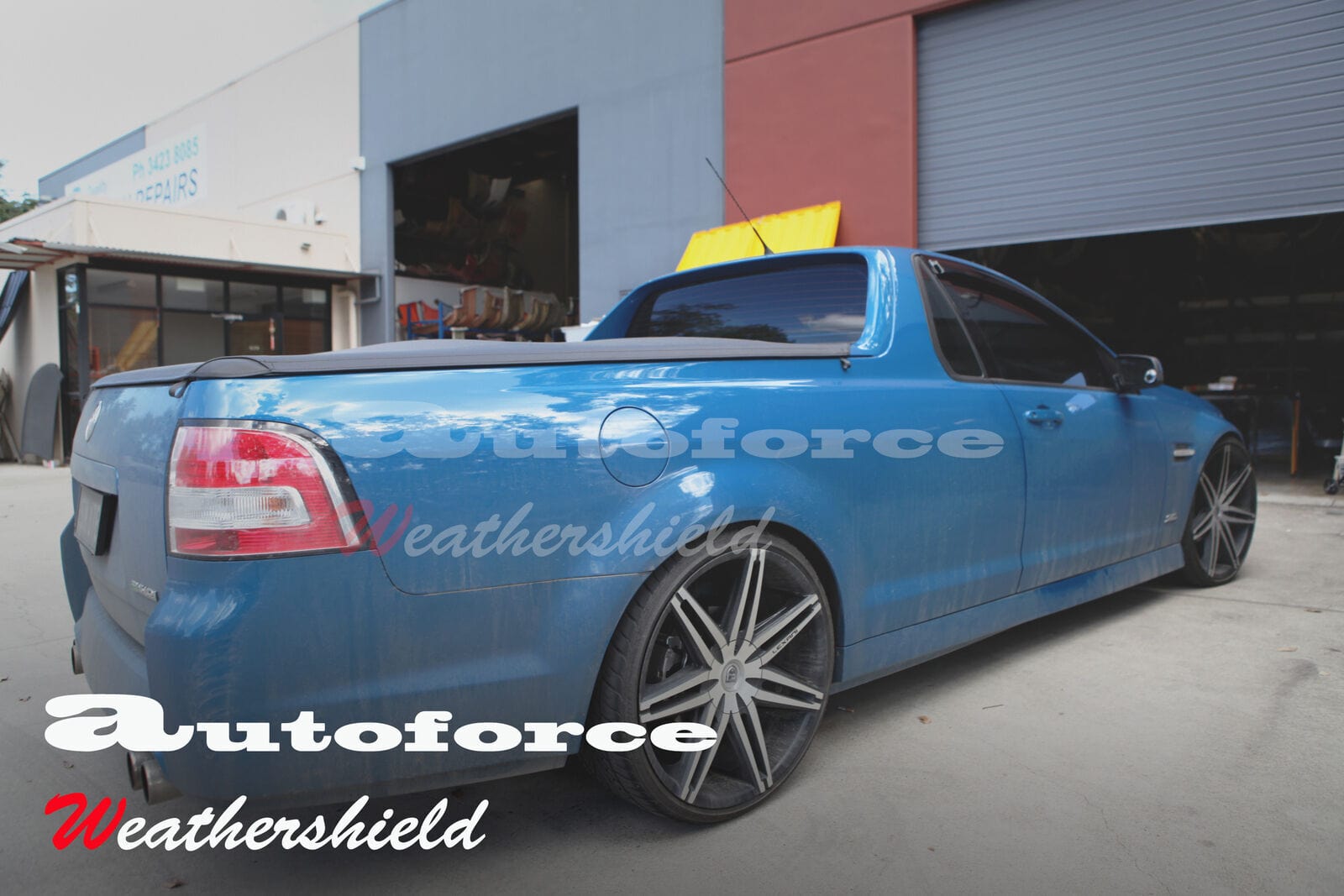 Holden Commodore VF Ute Weather Shields, UV-Resistant, Stylish Design, Long-Lasting