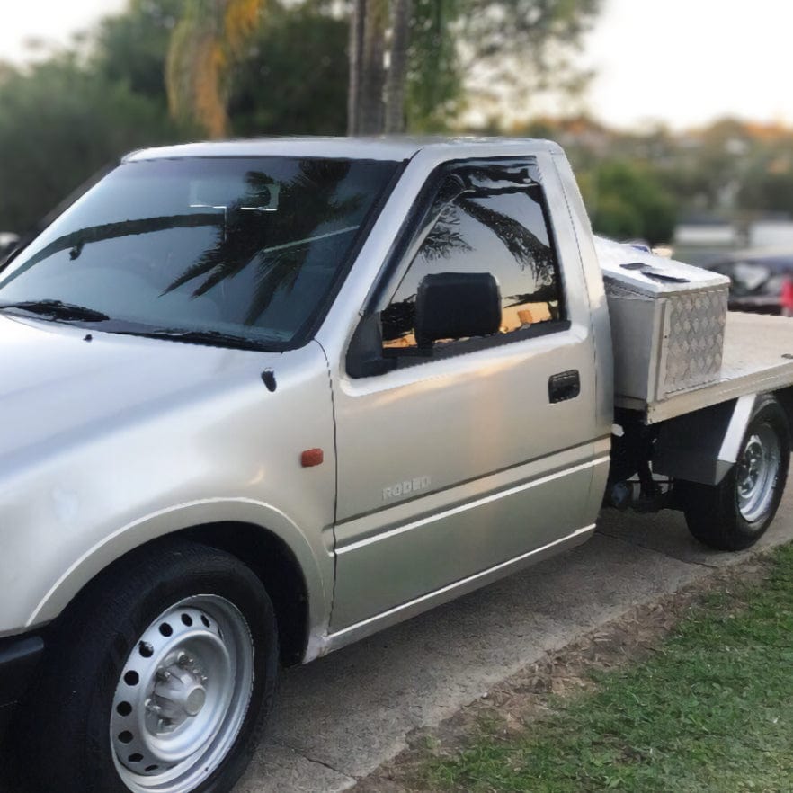 Holden TF Rodeo Weather Shields 1991-2002 Single Cab, Superior Quality, Stylish