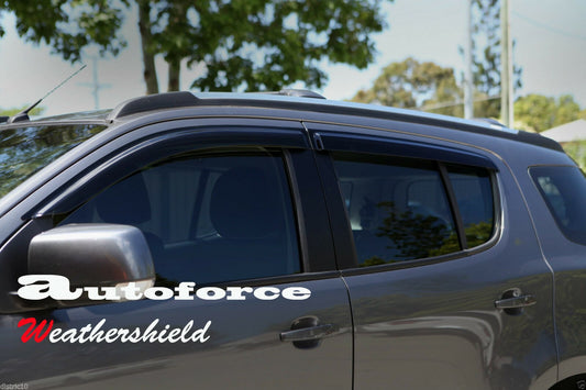 
                          Installed view -  Holden Trailblazer Weather Shields 2016-2020 - HIC Premium
                      