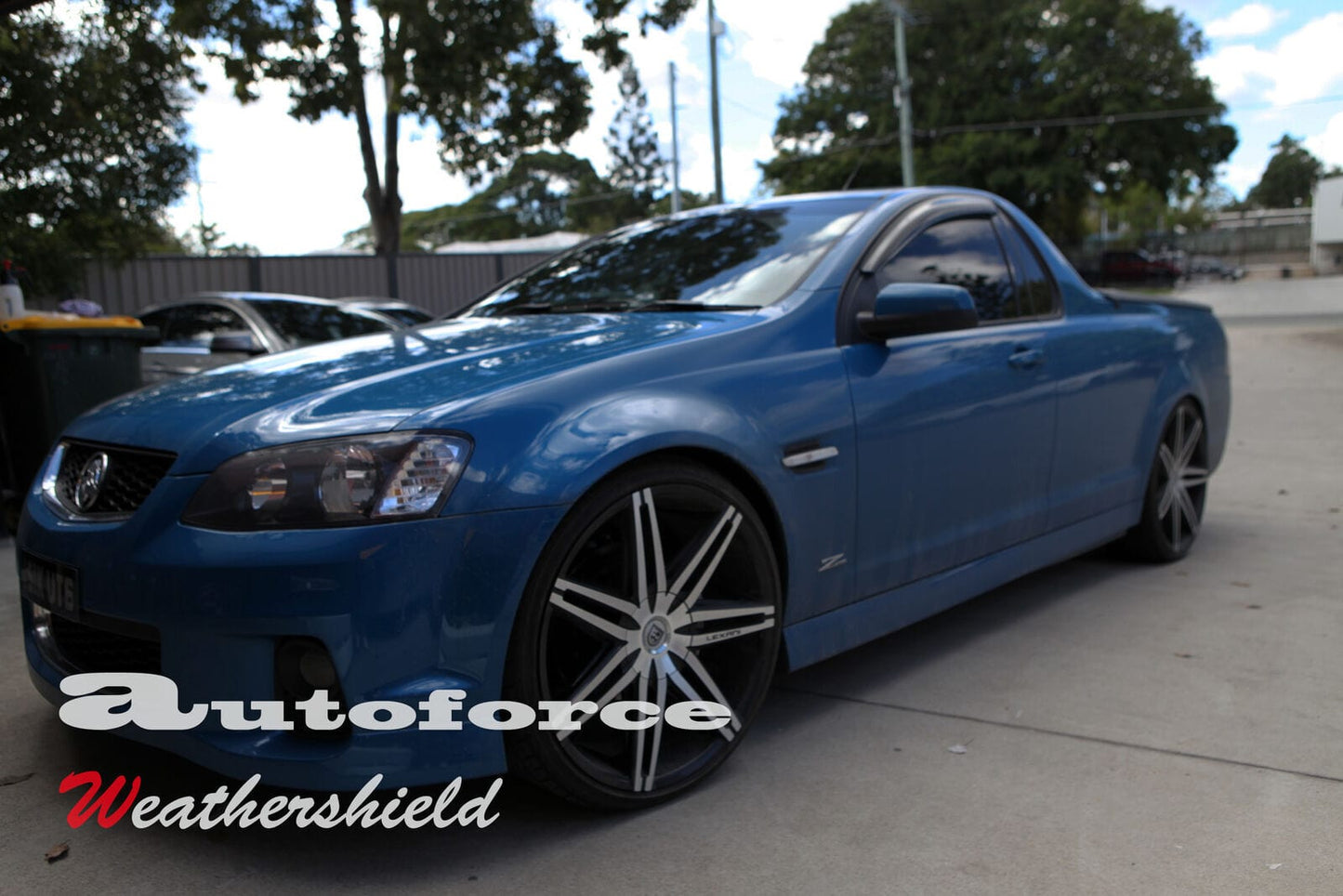 Holden VE SS/Omega/V/SV6 Thunder Ute Weather Shields, Premium Rain, UV Protection, Stylish