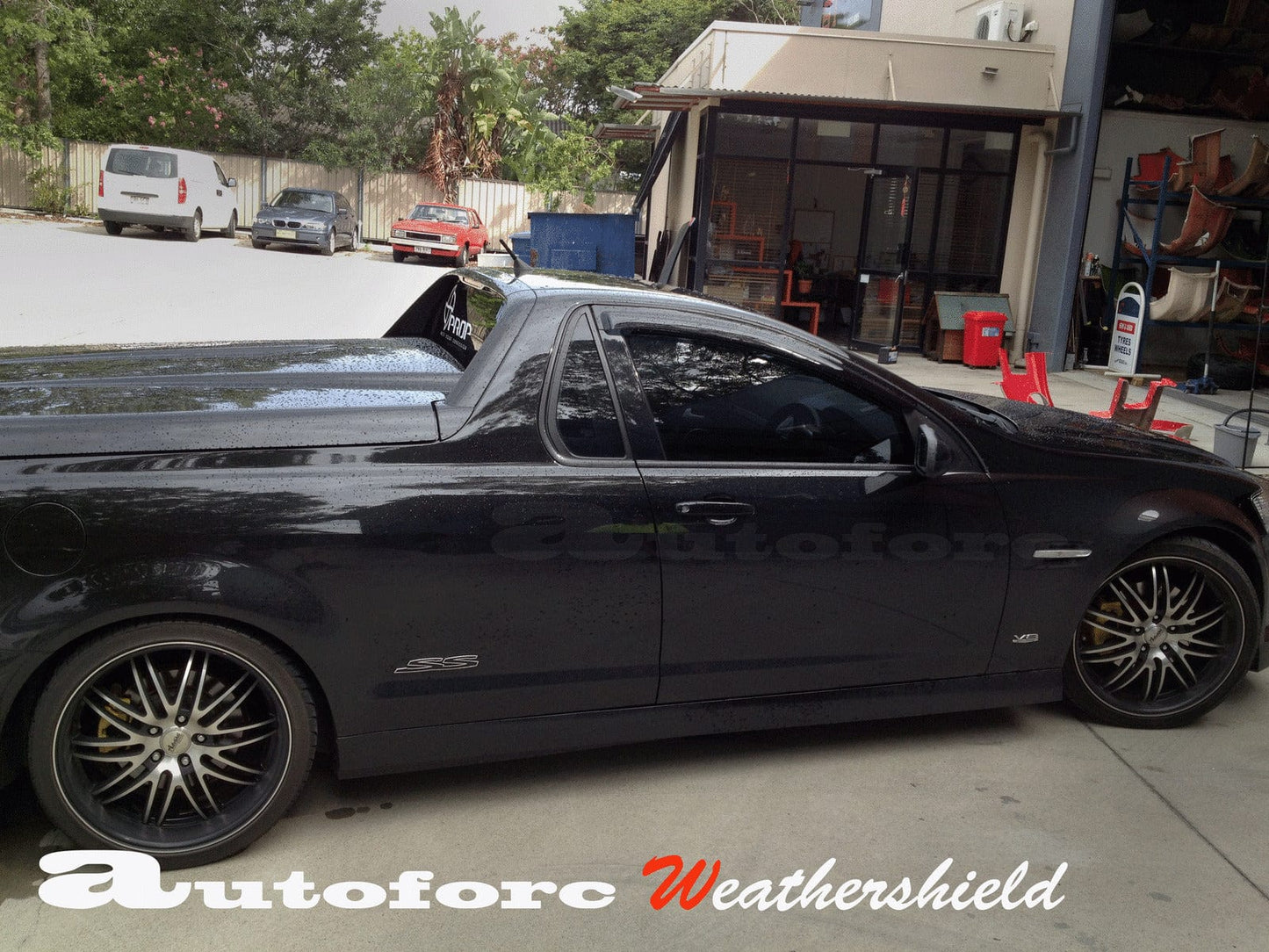 Holden VE SS/Omega/V/SV6 Thunder Ute Weather Shields, Premium Rain, UV Protection, Stylish