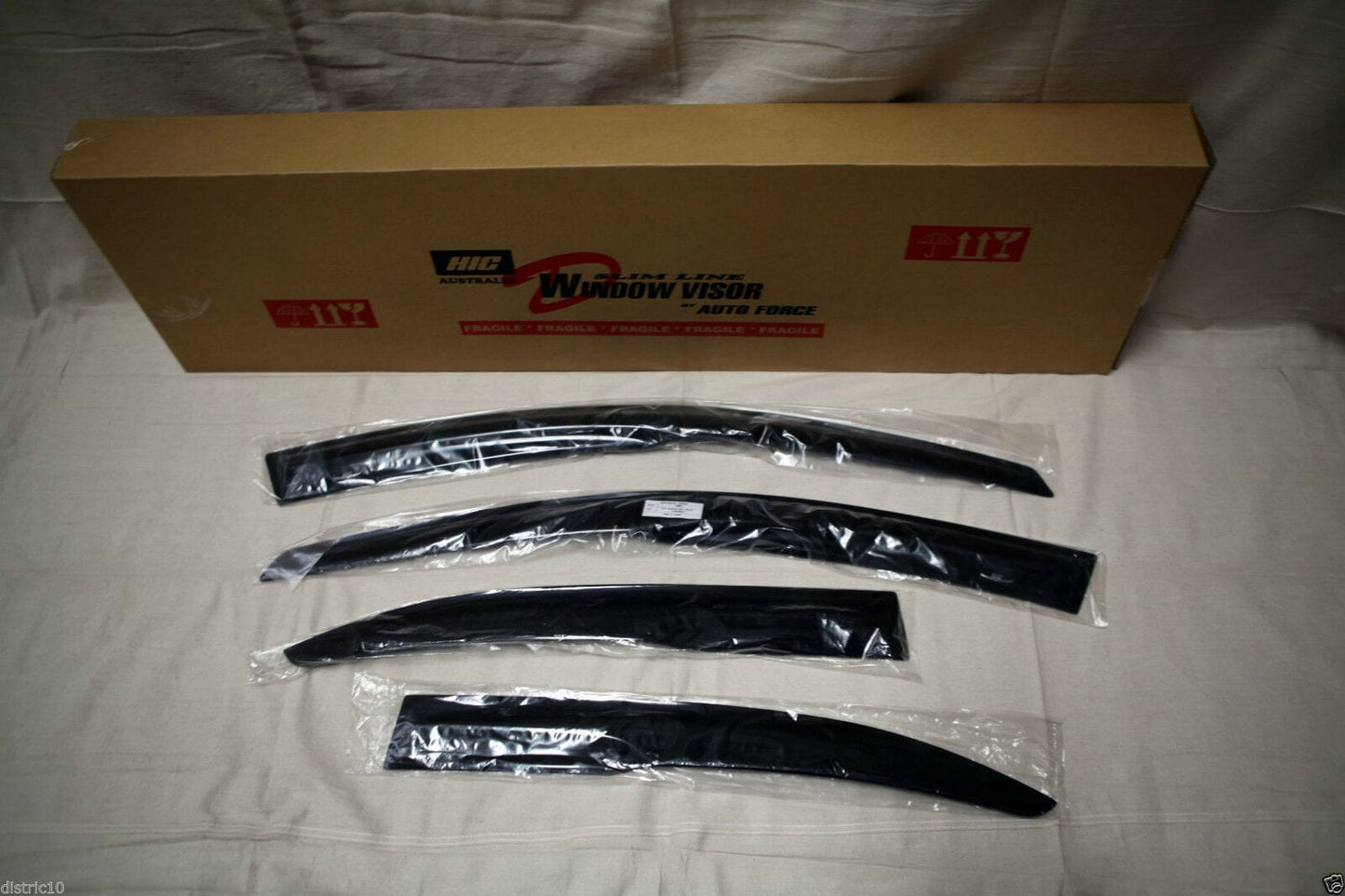 Honda Accord Euro CL7/CL9 Mugen Weather Shields 2003-2007, Superior Quality, Stylish, Added Comfort