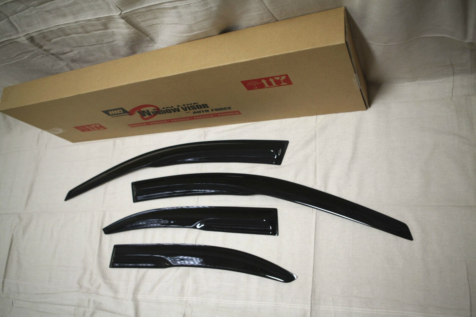 Honda Accord Euro CL7/CL9 Mugen Weather Shields 2003-2007, Superior Quality, Stylish, Added Comfort