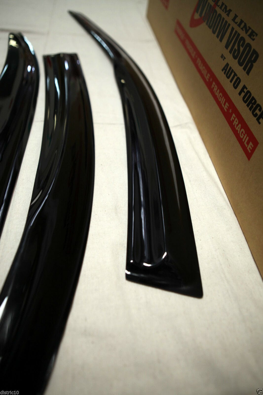 Honda Accord Euro CL7/CL9 Mugen Weather Shields 2003-2007, Superior Quality, Stylish, Added Comfort