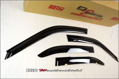 Honda Civic EJ Sedan Weather Shields 1996-2000, UV-Resistant, Stylish Design, Added Comfort