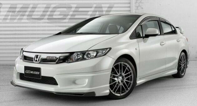 Honda Civic FB 9th Gen Sedan Mugen Weather Shields 2012-2016, Durable, Stylish, UV Protection