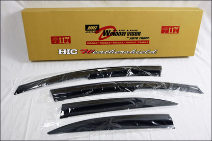 Honda Civic FB 9th Gen Sedan Mugen Weather Shields 2012-2016, Durable, Stylish, UV Protection