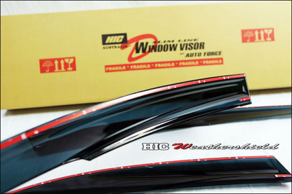 Honda Civic FD1 Mugen Weather Shields 2006-2012, Superior Quality, Stylish, Long-Lasting