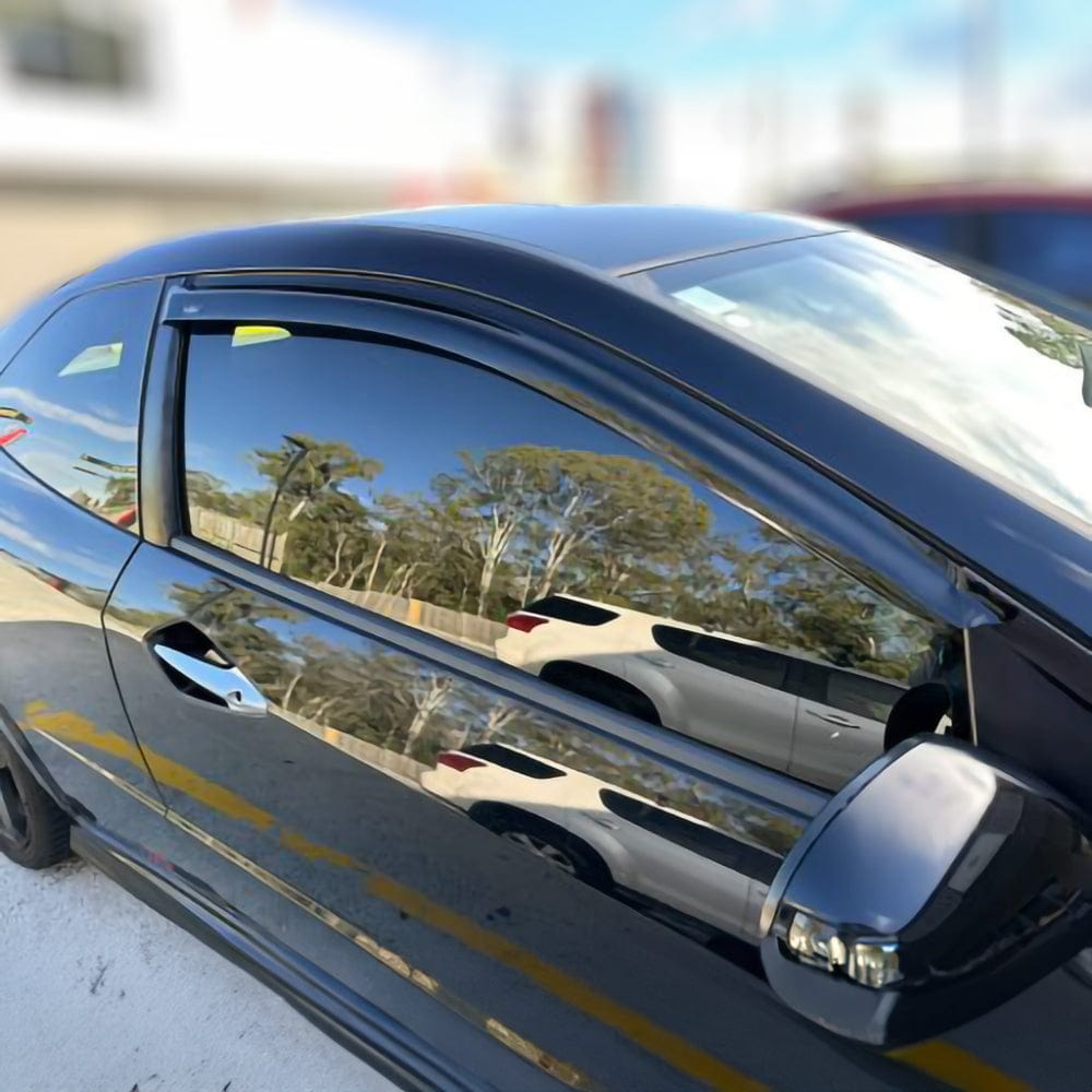 Honda Civic FN2 Euro Hatch Weather Shields 2006-2015, Durable, Stylish, UV Protection, Superior