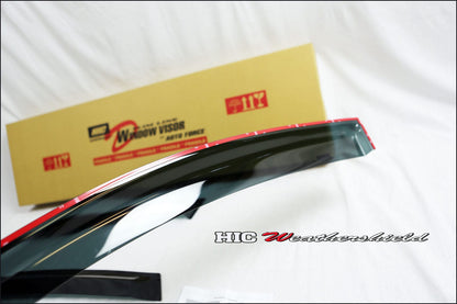 Honda CRV Weather Shields 2006-2011, Premium Rain, UV Protection, Stylish, Durable