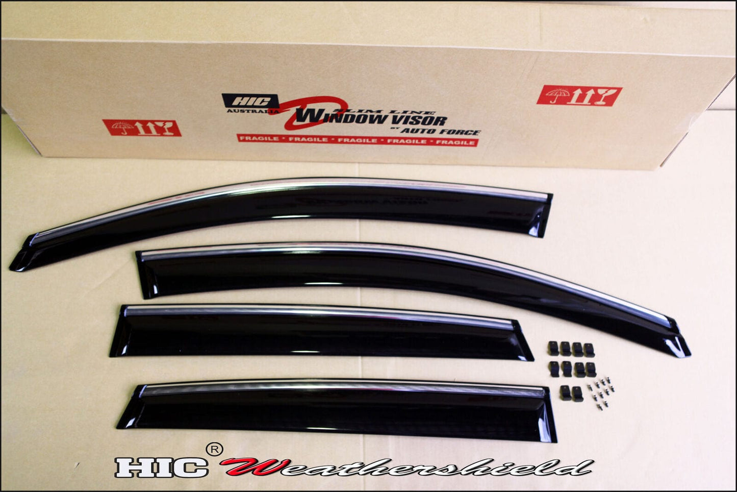 Honda CRV Weather Shields 2012-2016 Chrome, UV-Resistant, Stylish Design, Long-Lasting