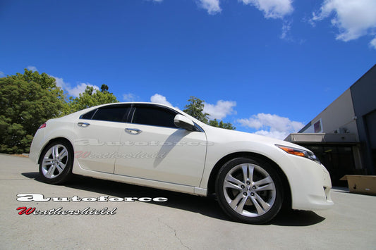 
                          Installed view -  Honda Accord Euro CU2 Weather Shields 2008-2012 - Mugen Style - HIC
                      