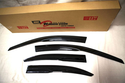 Honda CU2 Accord Euro Mugen Weather Shields 2008-2012, Durable, Stylish UV Protection, All-Weather