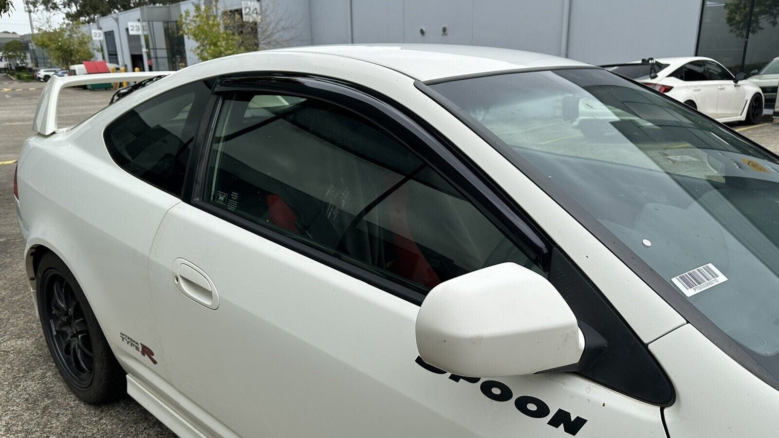 Honda Integra DC5 Weather Shields 2002-2006, UV-Resistant, Stylish Design, Added Comfort