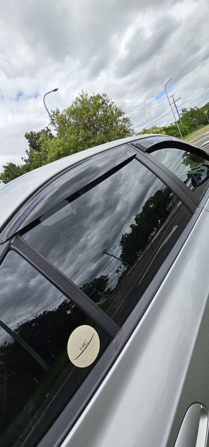 Hyundai Elantra Sedan 2000-2006 Weather Shields HIC AUS, Premium Rain, UV Protection, Stylish