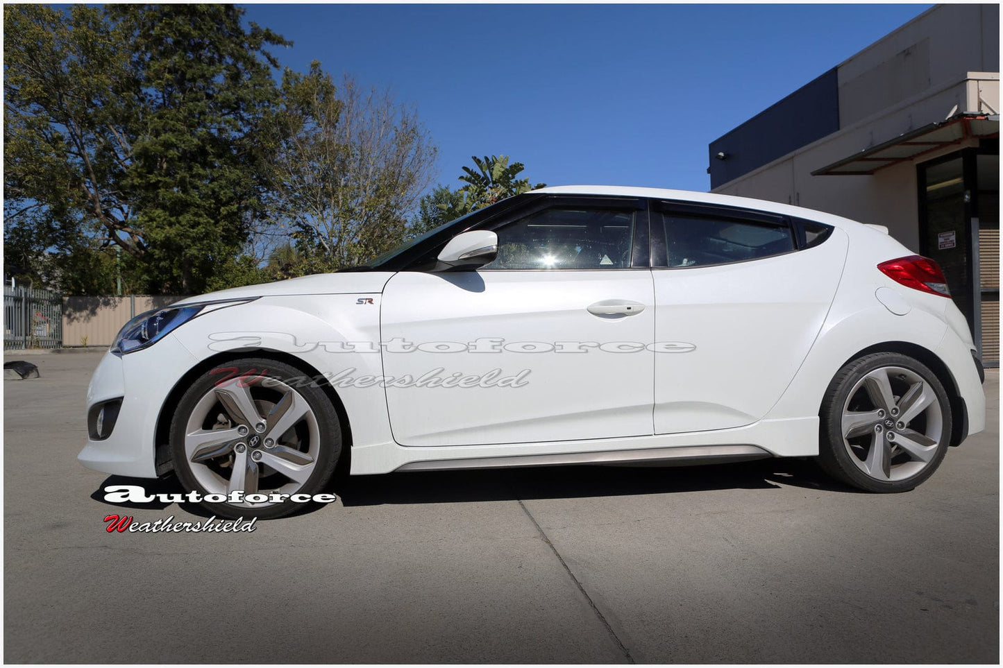 Hyundai Veloster 2011-2018 Weather Shields HIC AUS, UV-Resistant, Stylish Design