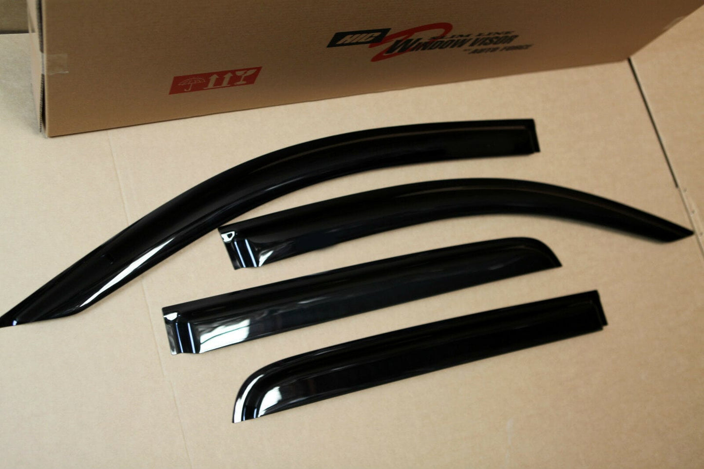 Isuzu D-Max Weather Shields Ute 2012-2020, UV-Resistant, Stylish Design, Durable