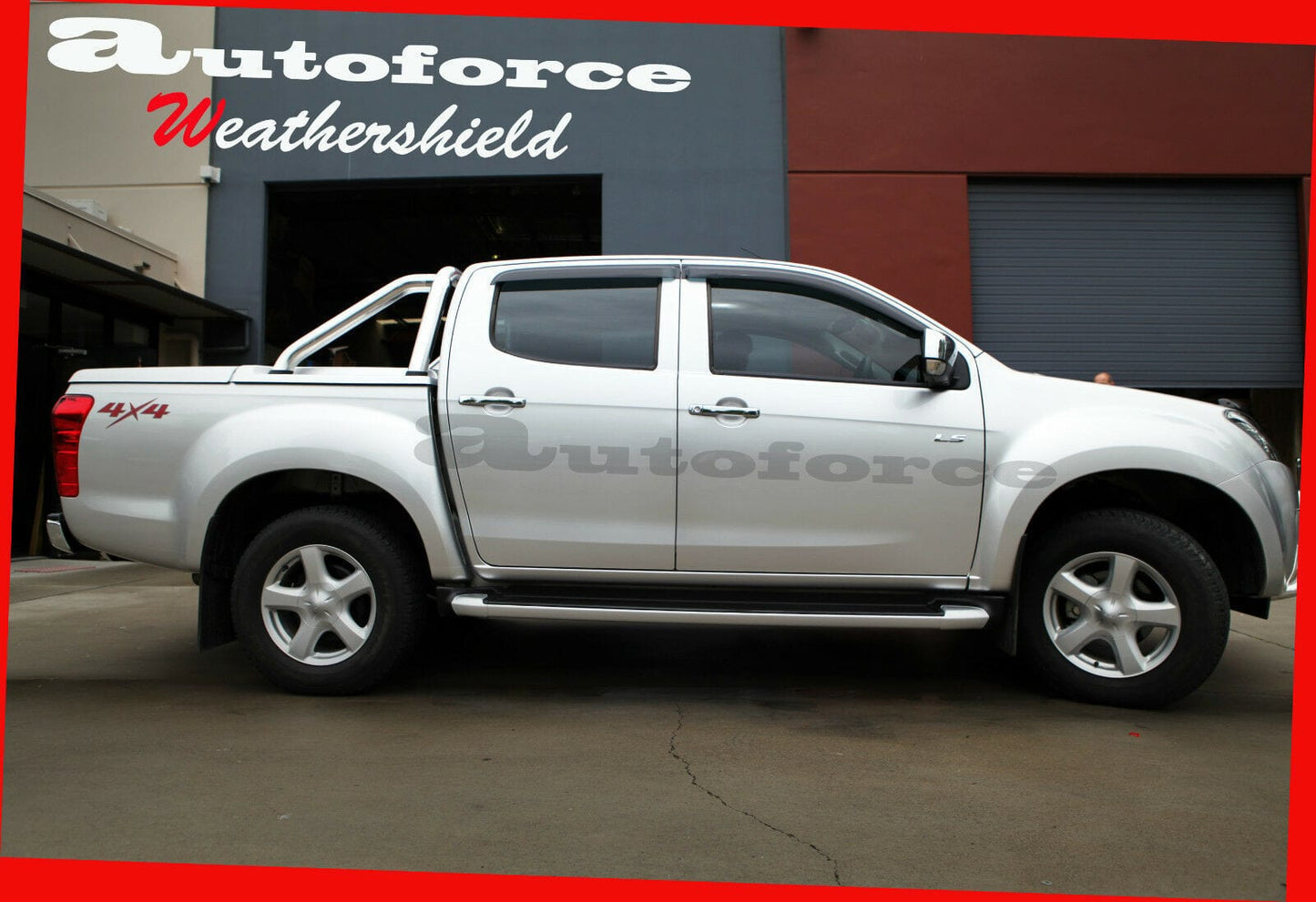 Isuzu D-Max Weather Shields Ute 2012-2020, UV-Resistant, Stylish Design, Durable