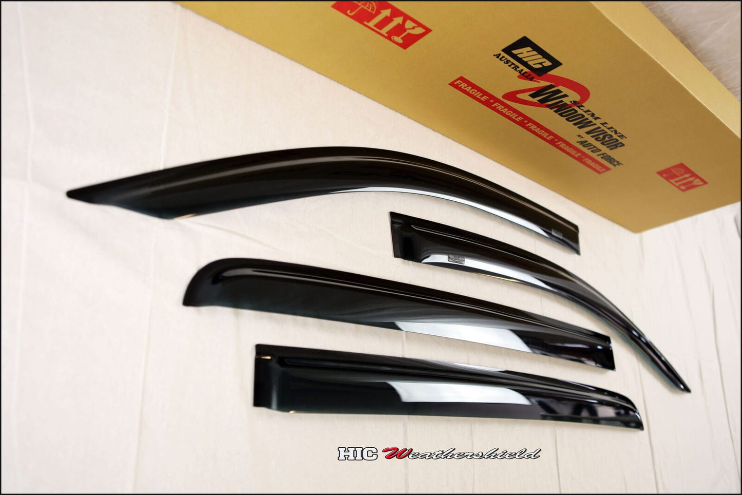 Isuzu MU-X Weather Shields 2013-2021 Premium Rain UV Protection