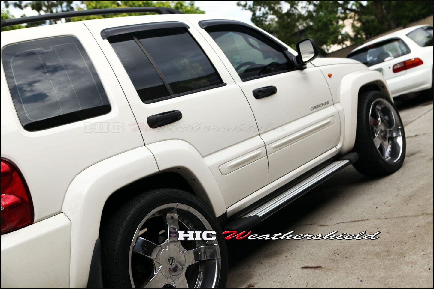 Jeep Cherokee KJ Weather Shields 2002-2007 Durable Stylish UV Protection