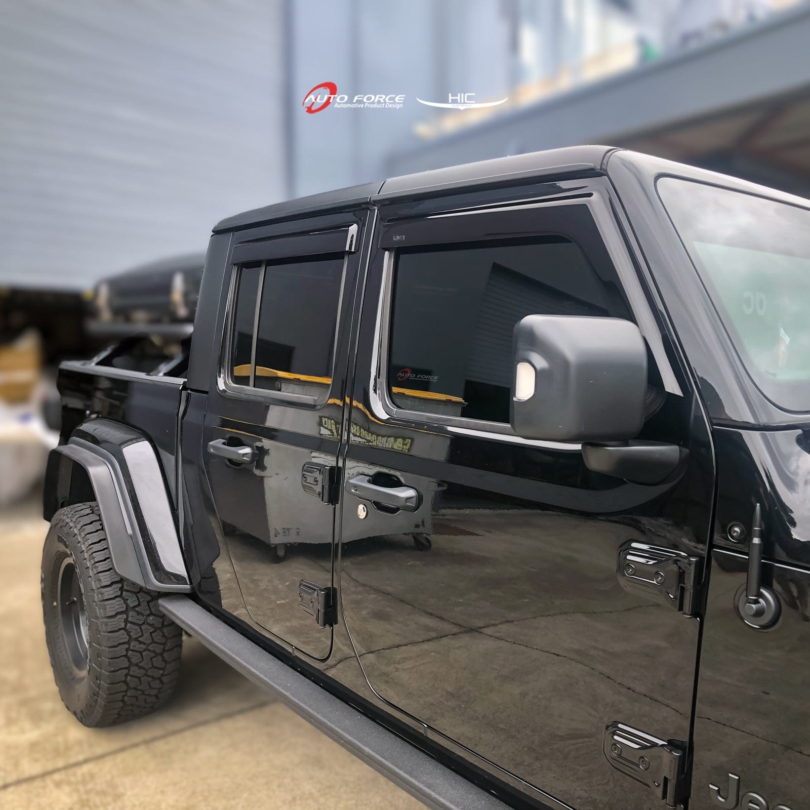 Jeep Gladiator Weather Shields 2020-2023 Superior Quality Stylish