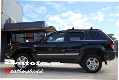 Jeep Grand Cherokee WH Weather Shields 2004-2010 UV-Resistant Stylish Design