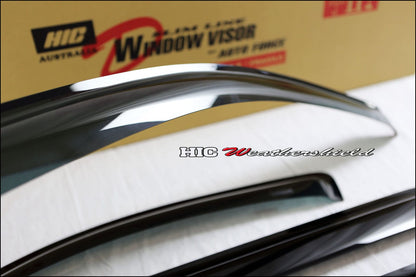 Jeep Grand Cherokee WH Weather Shields 2004-2010 UV-Resistant Stylish Design