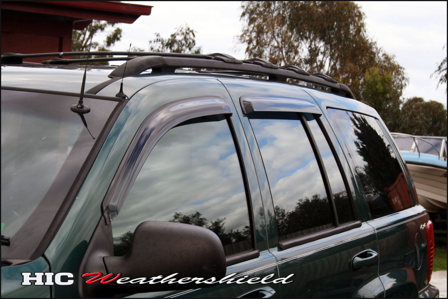 Jeep Grand Cherokee WJ/WG Weather Shields 1999-2004 UV-Resistant Stylish Design